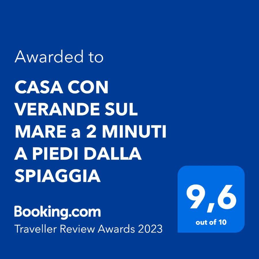 Casa Con Verande Sul Mare A 2 Minuti A Piedi Dalla Spiaggia 库斯托纳奇 外观 照片